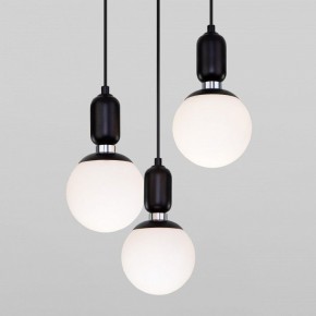Подвесной светильник Eurosvet Bubble 50151/3 черный в Кургане - kurgan.mebel24.online | фото 3