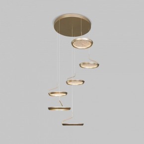 Подвесной светильник Eurosvet Crespella 90034/6 золото в Кургане - kurgan.mebel24.online | фото 3