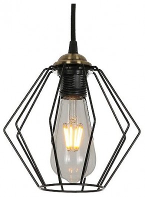 Подвесной светильник Imex INDIGO MD.3099-1-P BK+AB в Кургане - kurgan.mebel24.online | фото 2