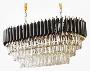 Подвесной светильник Imperiumloft Empire Black Rectangular Chandelier Crystal 40.2893 в Кургане - kurgan.mebel24.online | фото