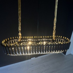 Подвесной светильник Imperiumloft Empire Black Rectangular Chandelier Crystal 40.2893 в Кургане - kurgan.mebel24.online | фото 3