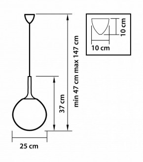 Подвесной светильник Lightstar Globo 813032 в Кургане - kurgan.mebel24.online | фото 3
