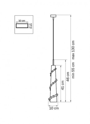 Подвесной светильник Lightstar Petalo 804310 в Кургане - kurgan.mebel24.online | фото 4