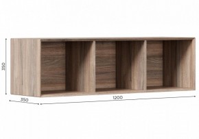 Полка навесная Электра 1200 в Кургане - kurgan.mebel24.online | фото 3