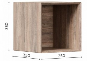 Полка навесная Электра 350 в Кургане - kurgan.mebel24.online | фото 3