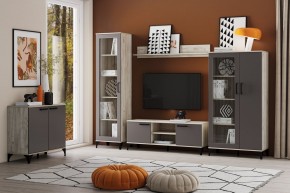 Полка НМ 013.72 "Марсель" (Дуб Крафт Серый) в Кургане - kurgan.mebel24.online | фото 2