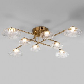 Потолочная люстра Eurosvet Ripple 50389 LED латунь в Кургане - kurgan.mebel24.online | фото