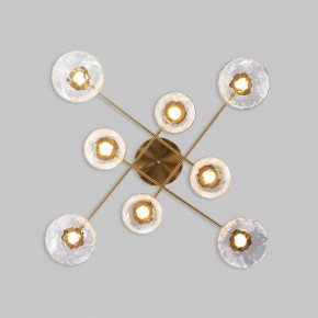 Потолочная люстра Eurosvet Ripple 50389 LED латунь в Кургане - kurgan.mebel24.online | фото 3