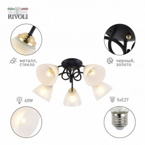 Потолочная люстра Rivoli Luiza Б0054904 в Кургане - kurgan.mebel24.online | фото 4