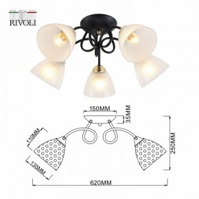 Потолочная люстра Rivoli Luiza Б0054904 в Кургане - kurgan.mebel24.online | фото 6
