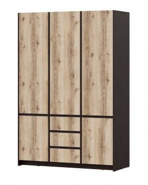 ПРАГА Спальный гарнитур Серия 3 (Дуб Делано/Дуб Венге) в Кургане - kurgan.mebel24.online | фото 4