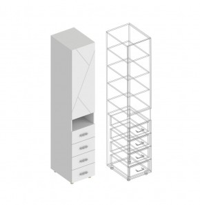 Прихожая "Сандра" (модульная) в Кургане - kurgan.mebel24.online | фото 28