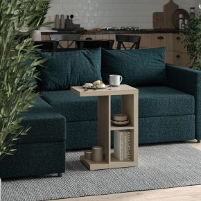 Приставной стол Энкель Т, тамбурат, цвет дуб беленый в Кургане - kurgan.mebel24.online | фото 4