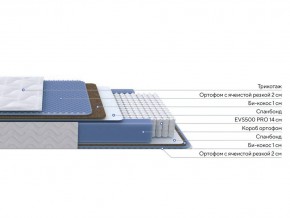 PROxSON Матрас Active Comfort M (Ткань Трикотаж Эко) 120x200 в Кургане - kurgan.mebel24.online | фото 2