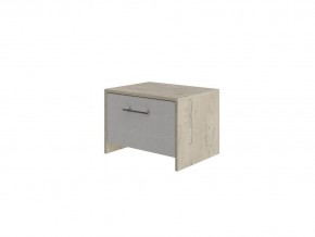 PROxSON Тумба Varna (ЛДСП+ткань Бунратти/Savana Milk (молочный)) 51x40 в Кургане - kurgan.mebel24.online | фото 1