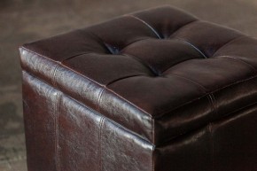 Пуф-сундук Модерна коричневая в Кургане - kurgan.mebel24.online | фото 3
