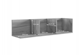 РИЧ Полка навесная 2 (кашемир) в Кургане - kurgan.mebel24.online | фото 3