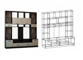 САБИНА ГОСТИНАЯ НАБОР №ВД-1 (венге/дуб белфорт) в Кургане - kurgan.mebel24.online | фото 4