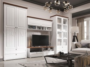 ВАЛЕНСИЯ Шкаф 2-х створчатый со стеклом в Кургане - kurgan.mebel24.online | фото 3