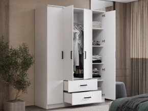 Шкаф 4-х створчатый Титан (белый) в Кургане - kurgan.mebel24.online | фото 4