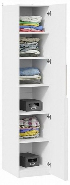 Шкаф для белья Порто СМ-393.07.002 в Кургане - kurgan.mebel24.online | фото 3