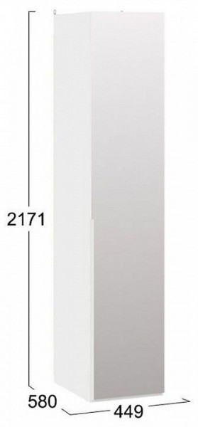 Шкаф для белья Порто СМ-393.07.002 в Кургане - kurgan.mebel24.online | фото 4