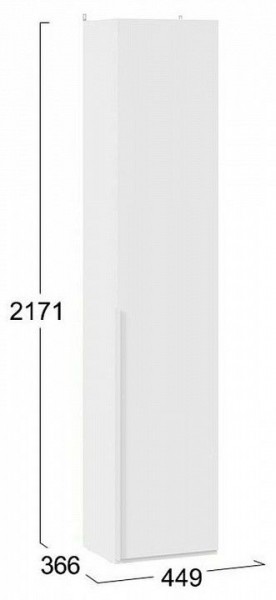Шкаф для белья Порто СМ-393.07.211 в Кургане - kurgan.mebel24.online | фото 12