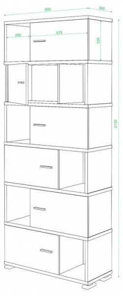 Шкаф комбинированный Домино СБ-30/6 в Кургане - kurgan.mebel24.online | фото 2