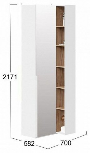 Шкаф комбинированный Порто СМ-393.21.025 в Кургане - kurgan.mebel24.online | фото 2