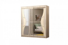 Шкаф-купе Бабочка 2.0 серия Альянс (дуб сонома) в Кургане - kurgan.mebel24.online | фото