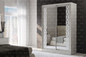 Шкаф-купе Флоренция 1,5 с 2 зеркалами в Кургане - kurgan.mebel24.online | фото 1