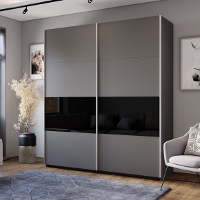 Шкаф-купе Харви ШКК-10 (графит) в Кургане - kurgan.mebel24.online | фото