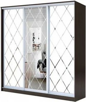 Шкаф-купе ХИТ 23-20/2-666 РОМБ БОЛЬШОЙ МАТОВЫЙ в Кургане - kurgan.mebel24.online | фото
