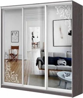 Шкаф-купе ХИТ 24-18-656 ОРНАМЕНТ в Кургане - kurgan.mebel24.online | фото