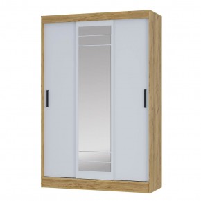 Шкаф-купе Тео ШКК-02 (крафт/белый) в Кургане - kurgan.mebel24.online | фото 2