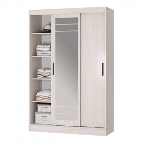 Шкаф-купе Тео ШКК-02 (ясень белый) в Кургане - kurgan.mebel24.online | фото 5