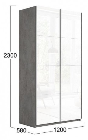 Шкаф-купе Траст СШК 2.120.60-15.15 в Кургане - kurgan.mebel24.online | фото 3