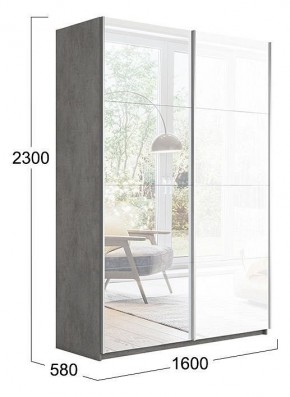 Шкаф-купе Траст СШК 2.160.80-13.15 в Кургане - kurgan.mebel24.online | фото 3