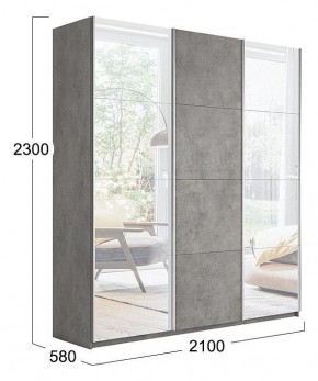 Шкаф-купе Траст СШК 2.210.70-13.11.13 в Кургане - kurgan.mebel24.online | фото 3