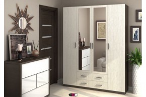 Шкаф Квадро венге/дуб белфорд в Кургане - kurgan.mebel24.online | фото 2