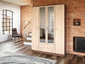Шкаф Квадро венге/дуб белфорд в Кургане - kurgan.mebel24.online | фото 4