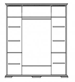 Шкаф Лика с зеркалом (ММ 137-01/04) в Кургане - kurgan.mebel24.online | фото 4