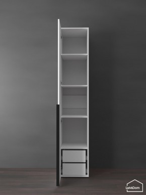 Шкаф Linnea MHR-1-3 2050х400х510 (Белый-М 11.1.2) в Кургане - kurgan.mebel24.online | фото 7
