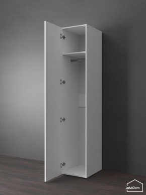 Шкаф Linnea MHR-1PO 2050х400х510 (Белый-М 11.1.2) в Кургане - kurgan.mebel24.online | фото 4