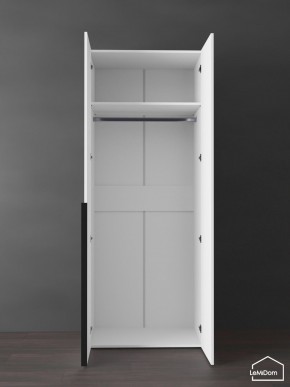 Шкаф Linnea MHR-2 2050х800х510 (Белый-М 11.1.1) в Кургане - kurgan.mebel24.online | фото 4