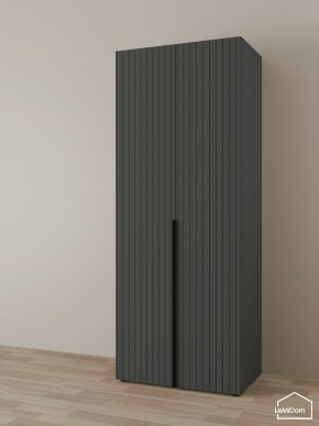 Шкаф Linnea MHR-2 2050х800х510 (Графит-М 11.1.25) в Кургане - kurgan.mebel24.online | фото