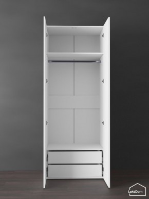 Шкаф Linnea MHR-2PO-3 2050х800х510 (Белый-М 11.1.1) в Кургане - kurgan.mebel24.online | фото 4