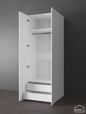 Шкаф Linnea MHR-2PO-3 2050х800х510 (Белый-М 11.1.1) в Кургане - kurgan.mebel24.online | фото 5