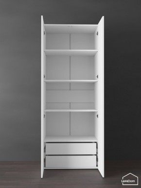 Шкаф Linnea MHR-2PO-4 2050х800х510 (Белый-М 11.1.2) в Кургане - kurgan.mebel24.online | фото 5