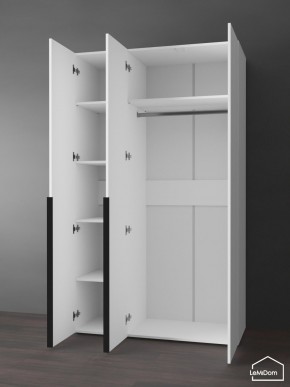 Шкаф Linnea MHR-3-1 2050х1200х510 (Белый-М 11.1.1) в Кургане - kurgan.mebel24.online | фото 5